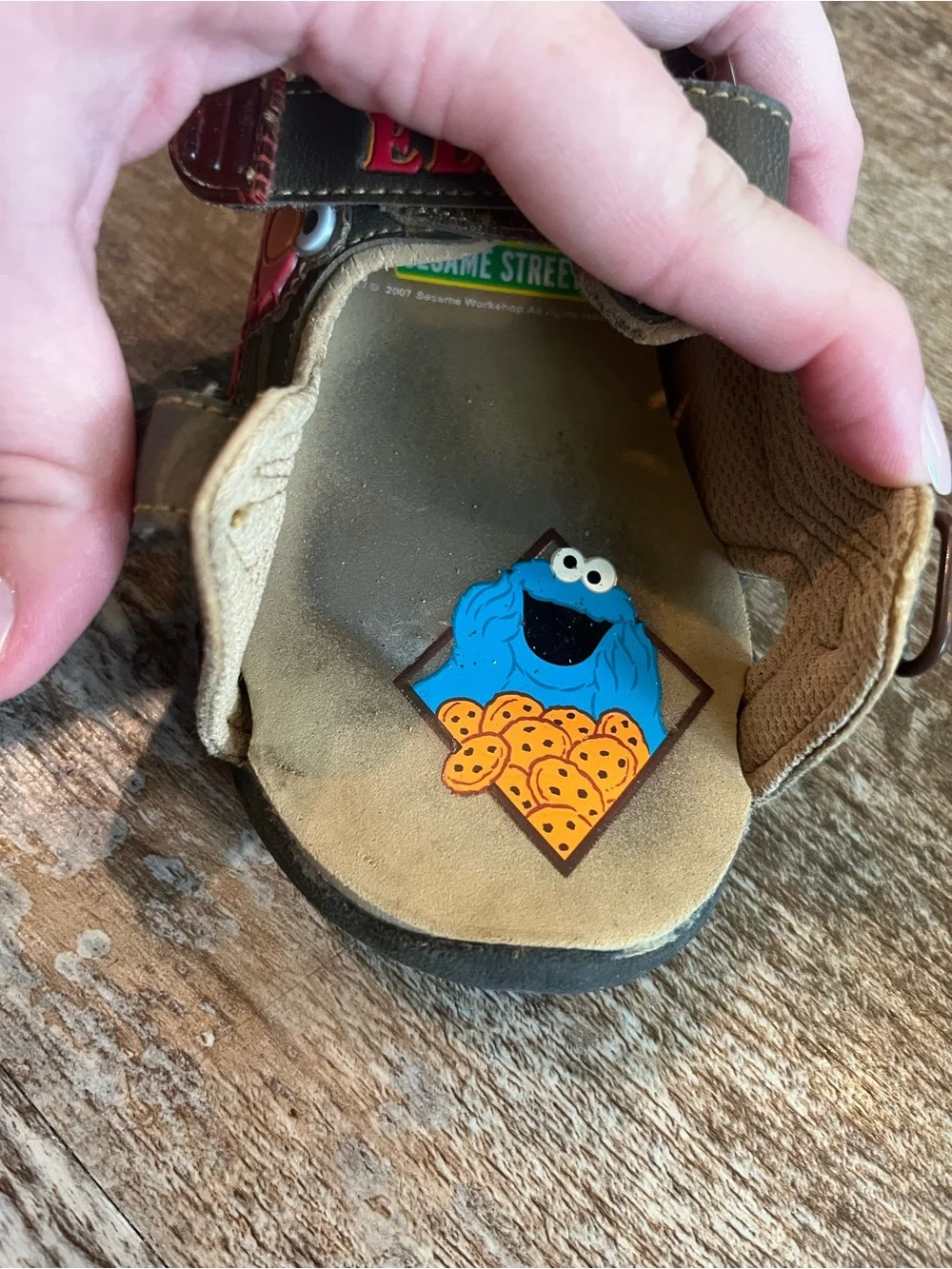 Y2K Kids Elmo Sandals